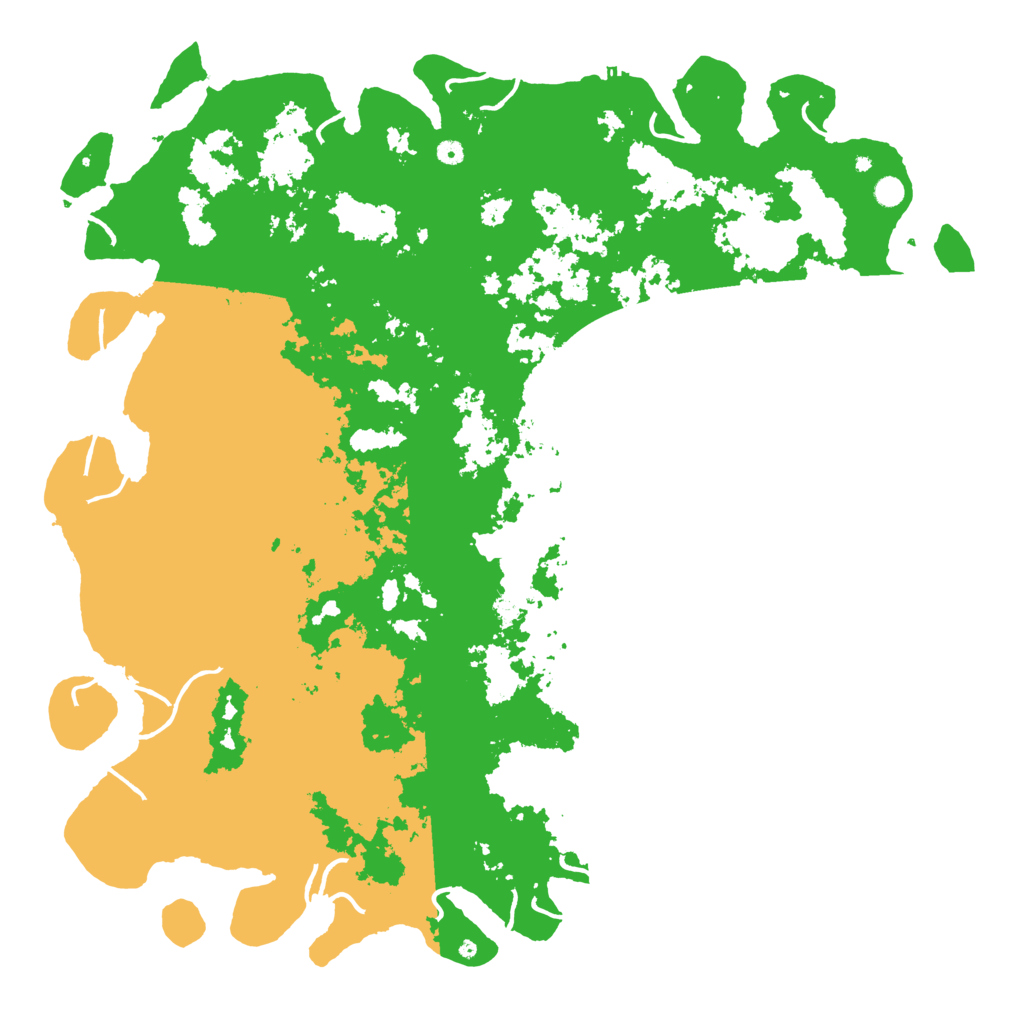 Biome Rust Map: Procedural Map, Size: 6000, Seed: 832928819