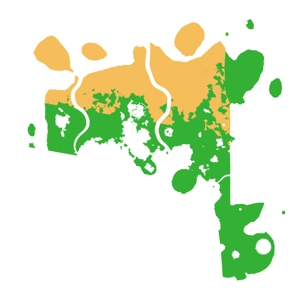 Biome Rust Map: Procedural Map, Size: 3500, Seed: 1294324734