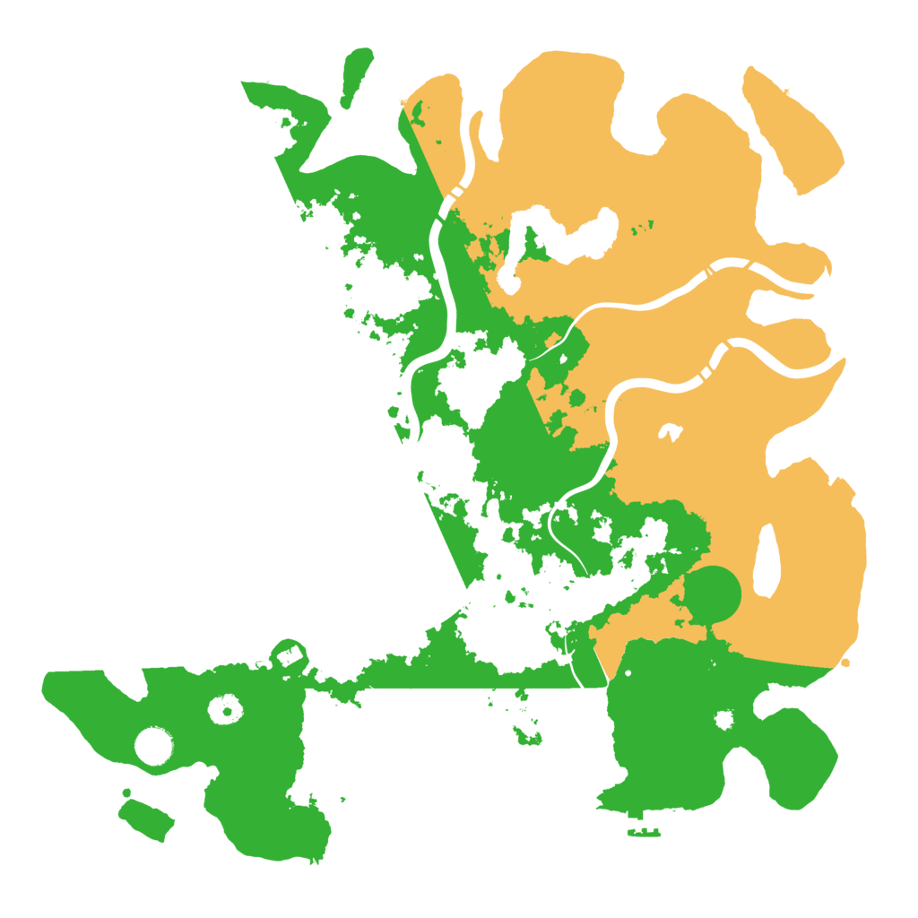 Biome Rust Map: Procedural Map, Size: 4250, Seed: 2140160430