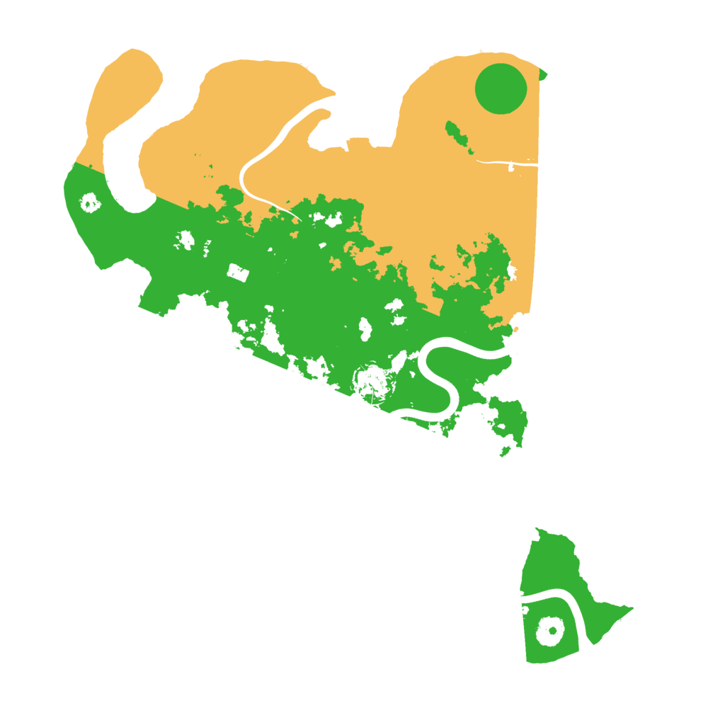 Biome Rust Map: Procedural Map, Size: 3750, Seed: 710517123