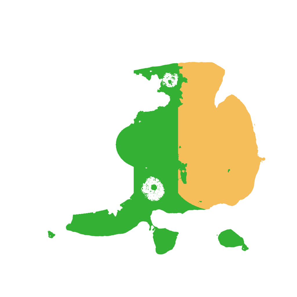 Biome Rust Map: Procedural Map, Size: 2000, Seed: 1731127431