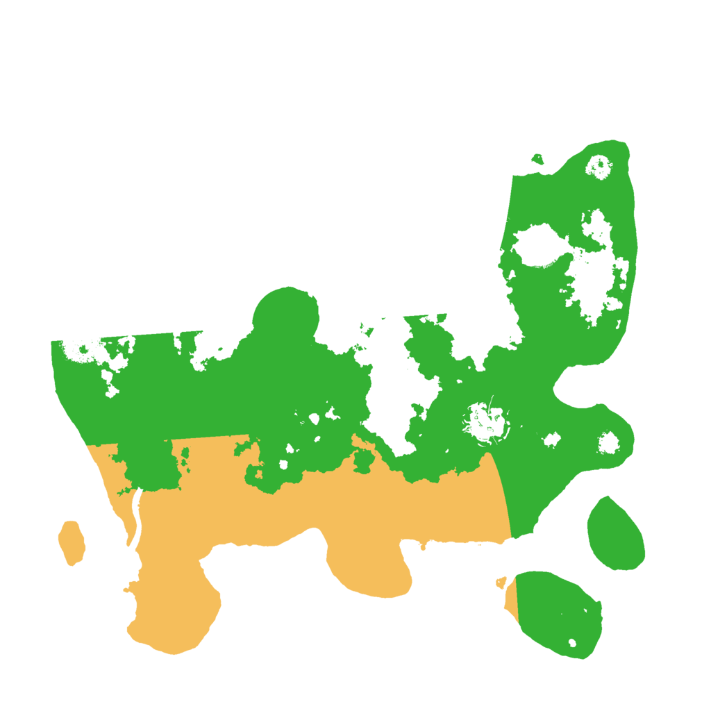 Biome Rust Map: Procedural Map, Size: 3000, Seed: 405737604