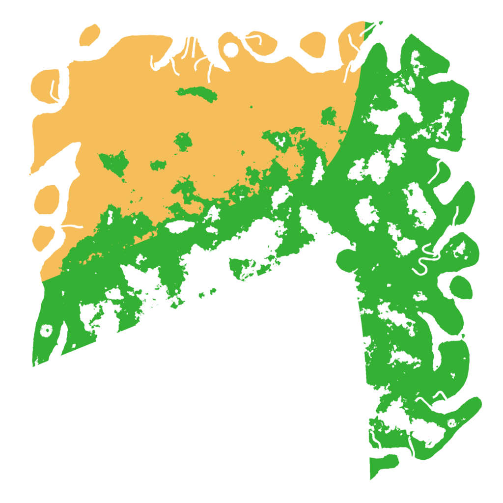 Biome Rust Map: Procedural Map, Size: 6000, Seed: 9025193