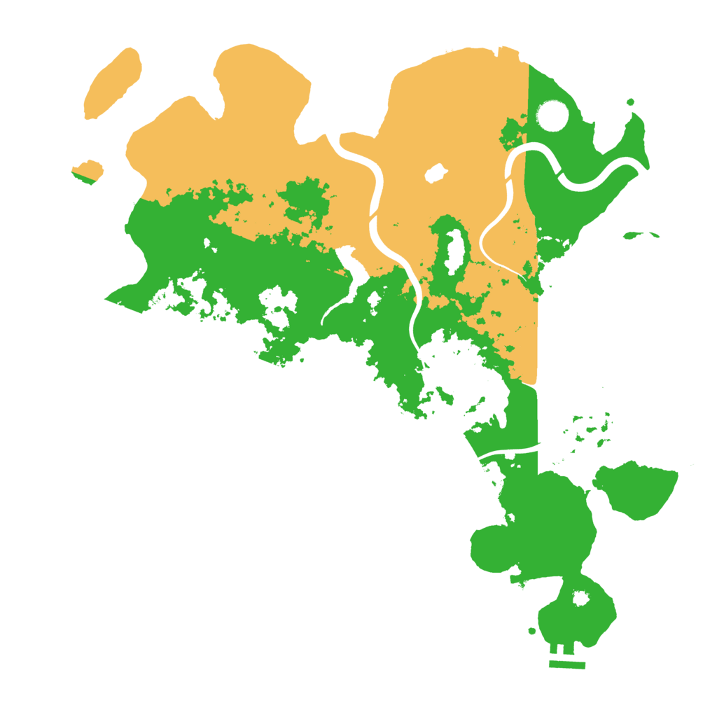 Biome Rust Map: Procedural Map, Size: 4000, Seed: 1963101535