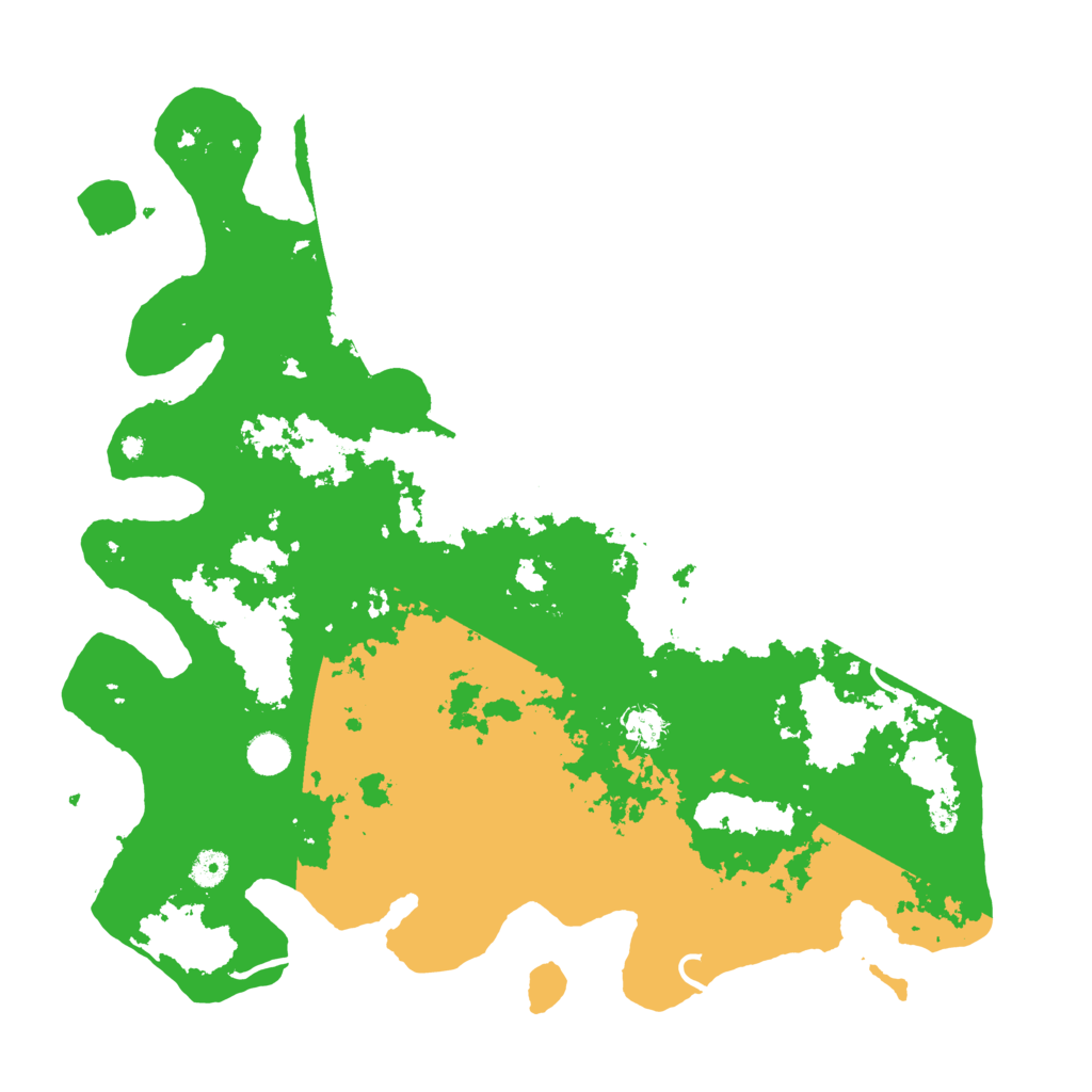 Biome Rust Map: Procedural Map, Size: 4500, Seed: 54332114