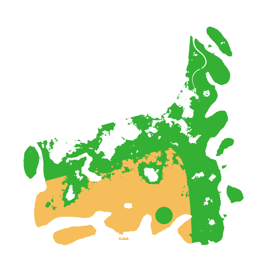 Biome Rust Map: Procedural Map, Size: 4000, Seed: 2137864660