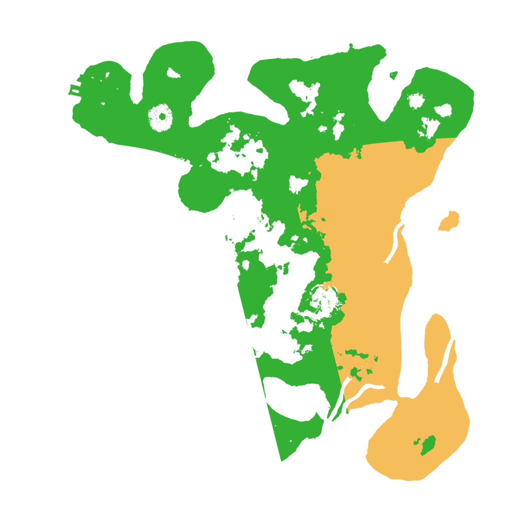 Biome Rust Map: Procedural Map, Size: 3000, Seed: 145798299