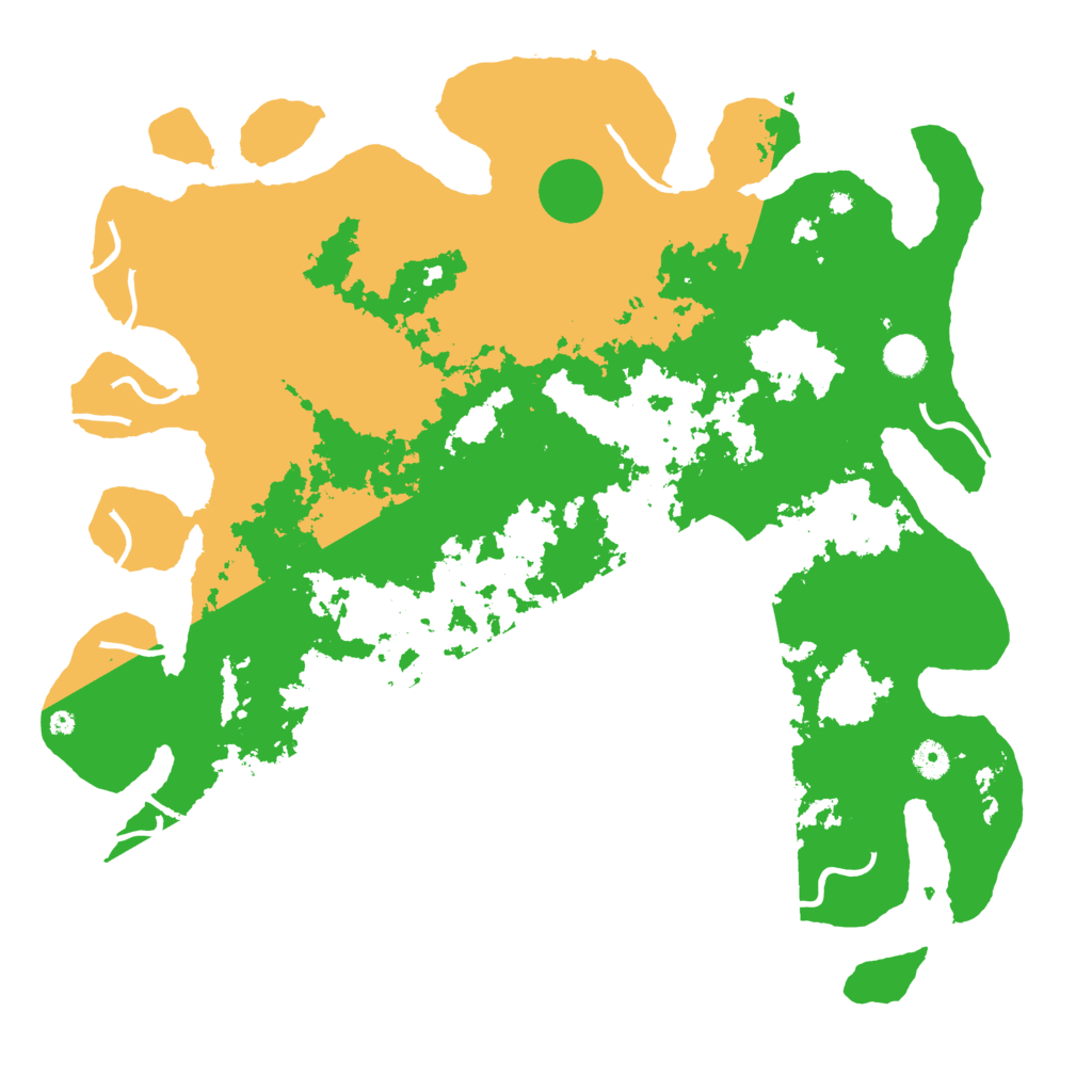 Biome Rust Map: Procedural Map, Size: 4500, Seed: 67581060