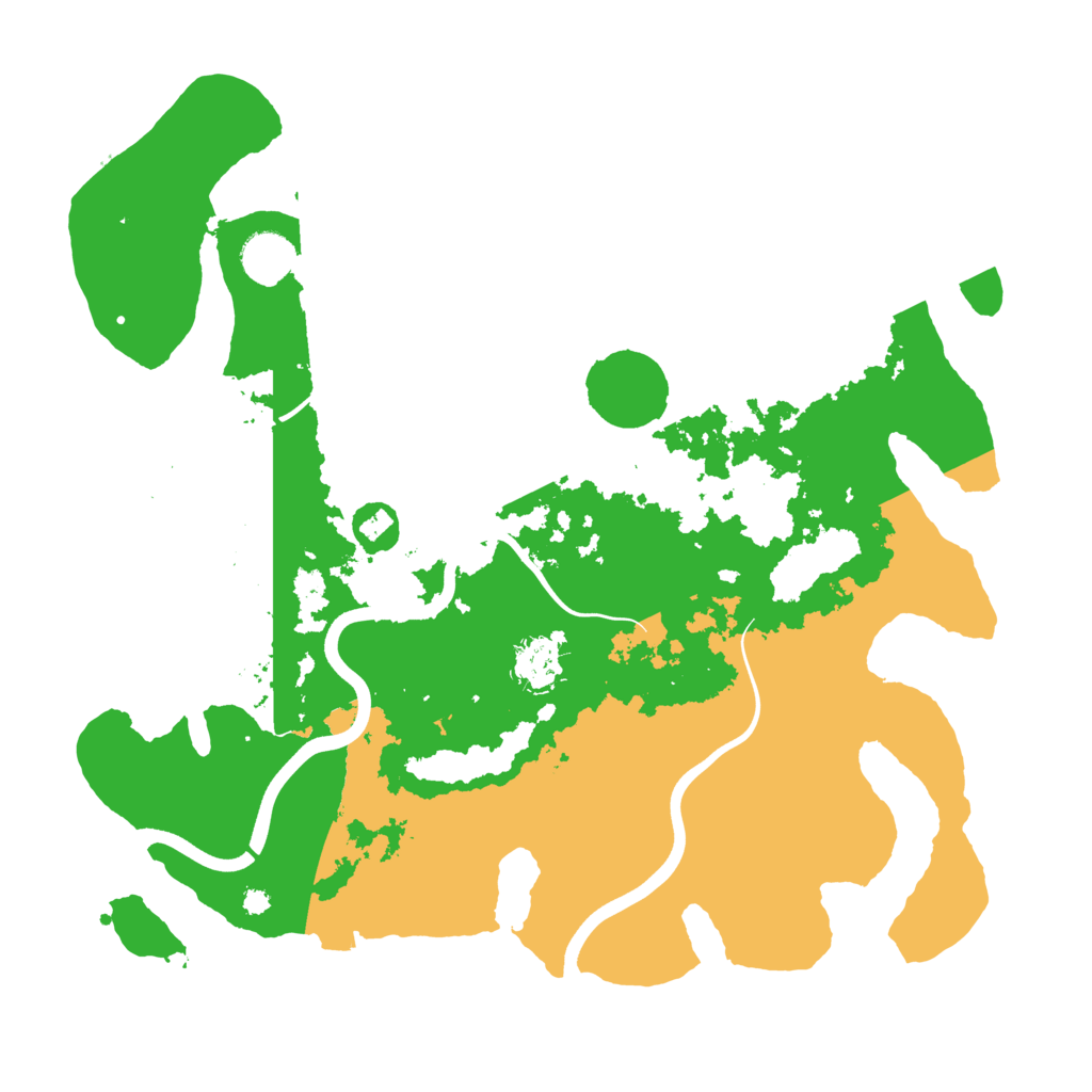 Biome Rust Map: Procedural Map, Size: 3750, Seed: 62667749