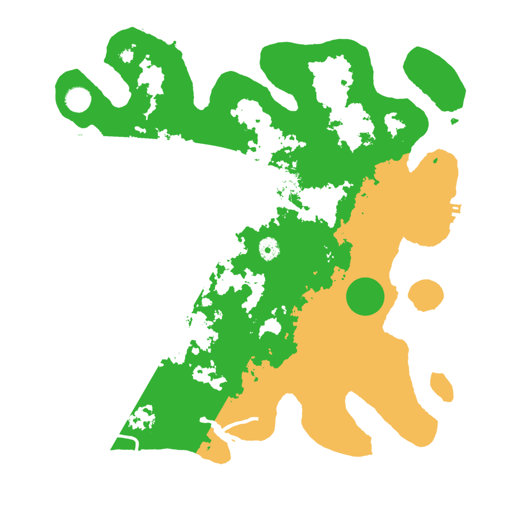 Biome Rust Map: Procedural Map, Size: 3500, Seed: 1537702202