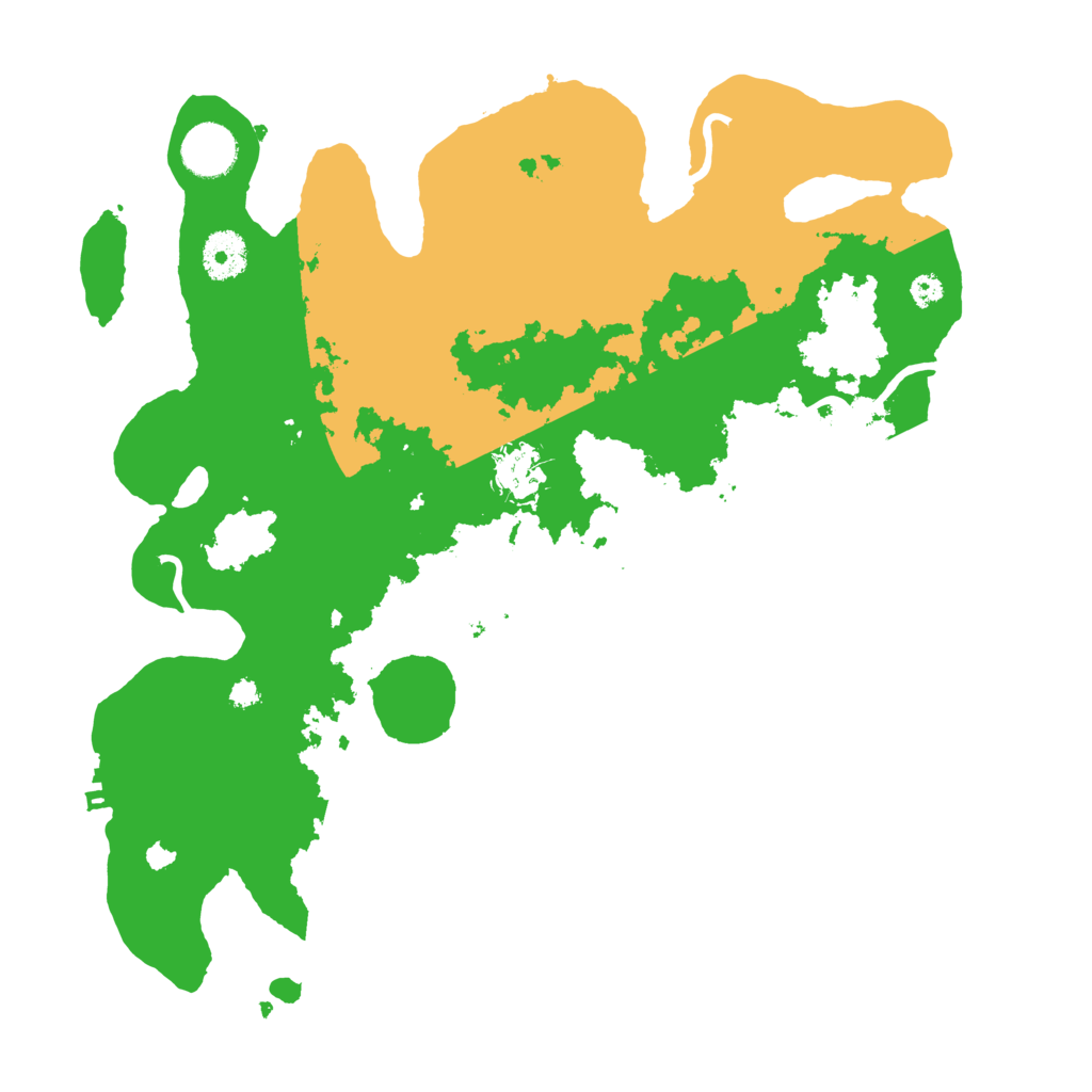 Biome Rust Map: Procedural Map, Size: 3500, Seed: 97179660