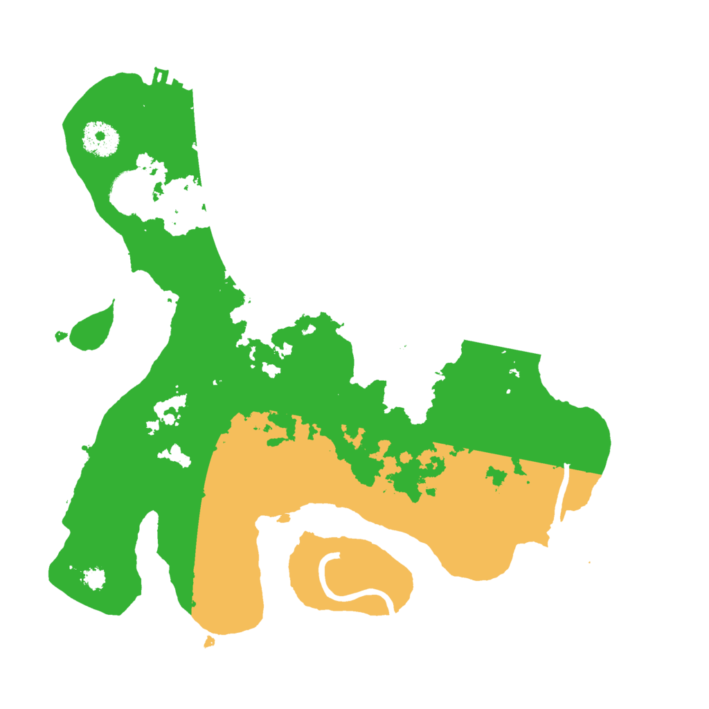 Biome Rust Map: Procedural Map, Size: 3000, Seed: 1203170404