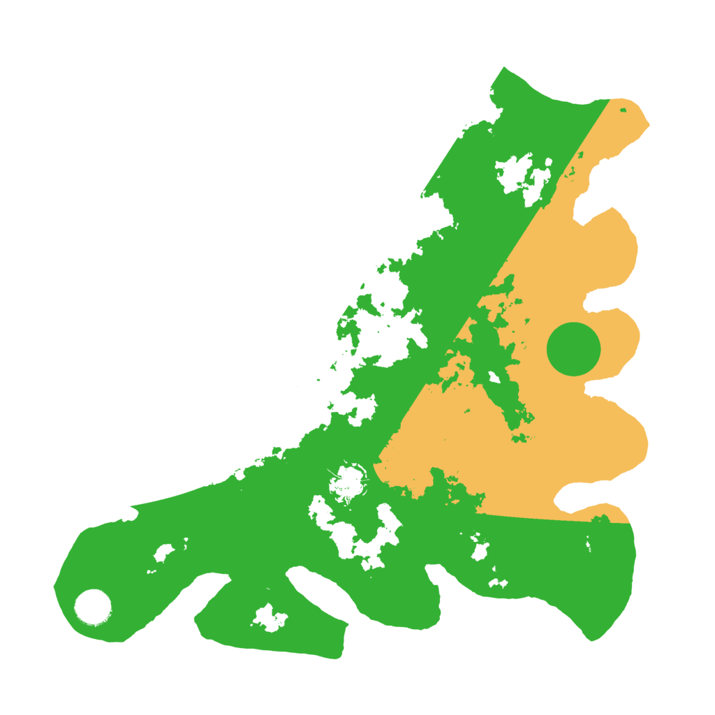 Biome Rust Map: Barren, Size: 3500, Seed: 1786783112