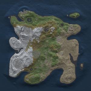 Thumbnail Rust Map: Procedural Map, Size: 2900, Seed: 824634953, 14 Monuments