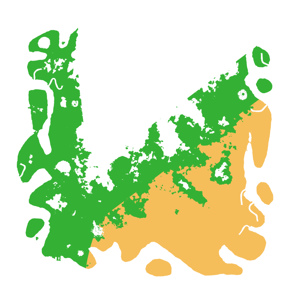 Biome Rust Map: Procedural Map, Size: 4500, Seed: 855497125