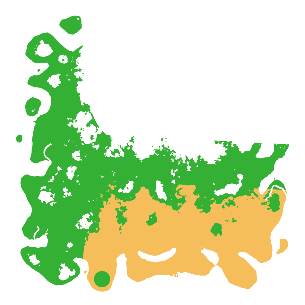 Biome Rust Map: Procedural Map, Size: 5000, Seed: 1569464372