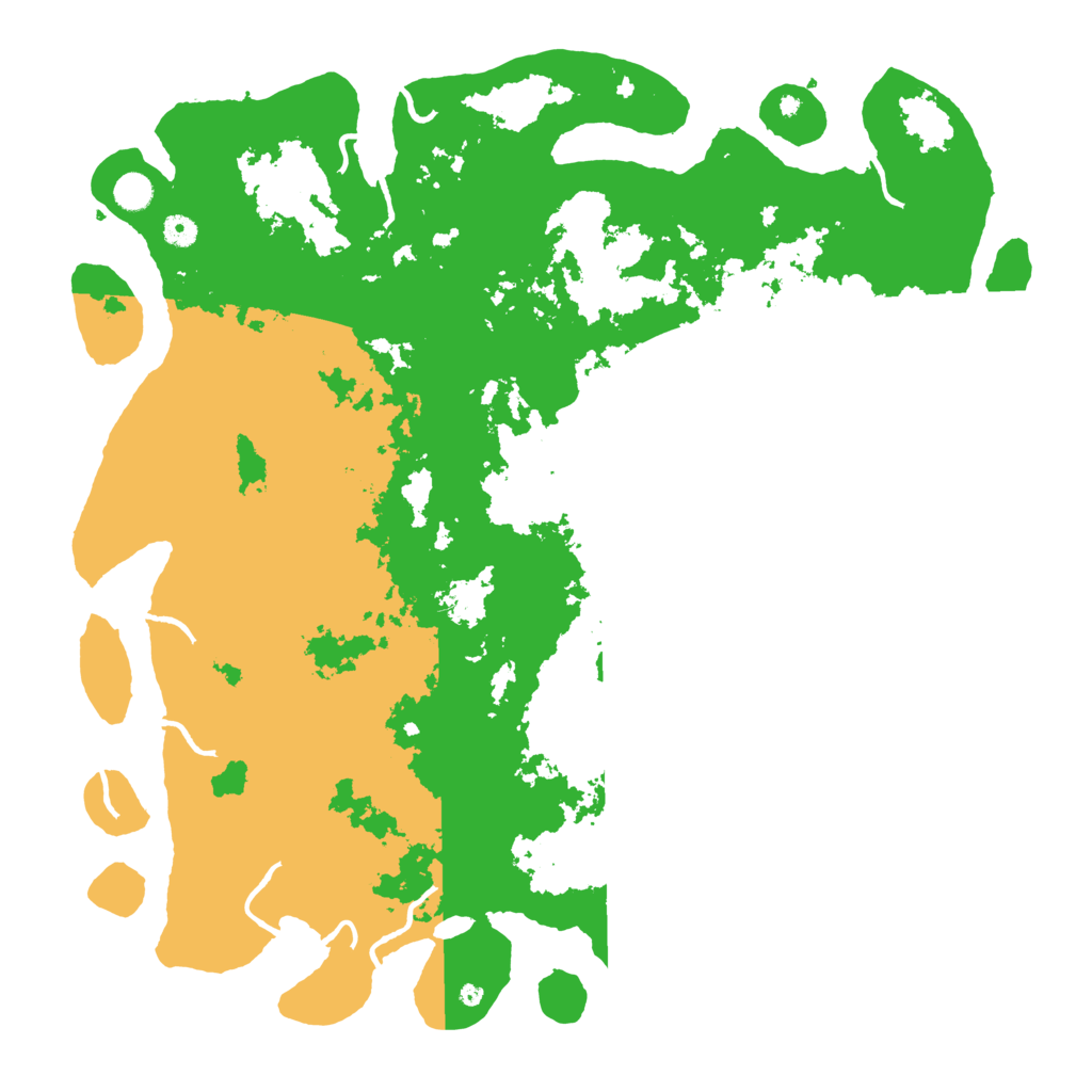 Biome Rust Map: Procedural Map, Size: 5000, Seed: 19962016