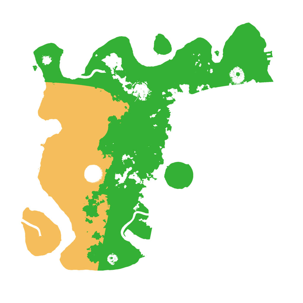 Biome Rust Map: Procedural Map, Size: 3000, Seed: 2099999695