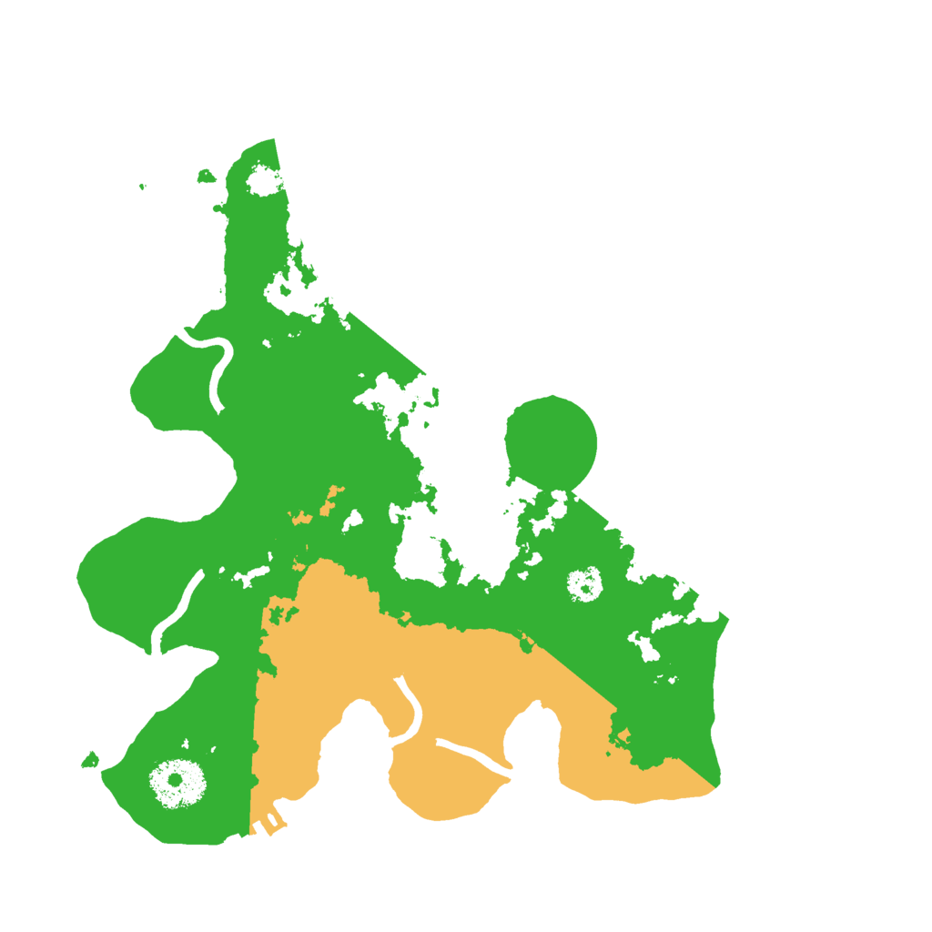 Biome Rust Map: Procedural Map, Size: 2700, Seed: 103283927