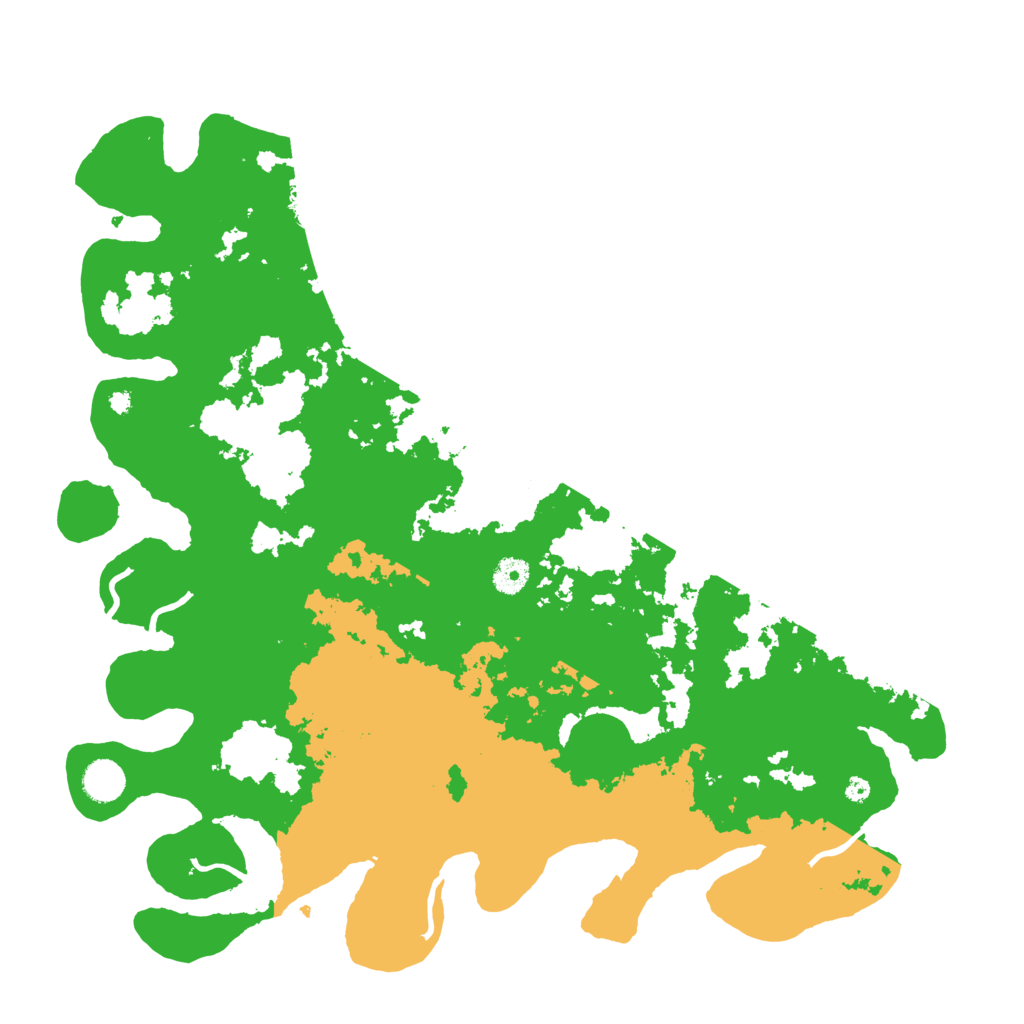 Biome Rust Map: Procedural Map, Size: 4250, Seed: 593940315
