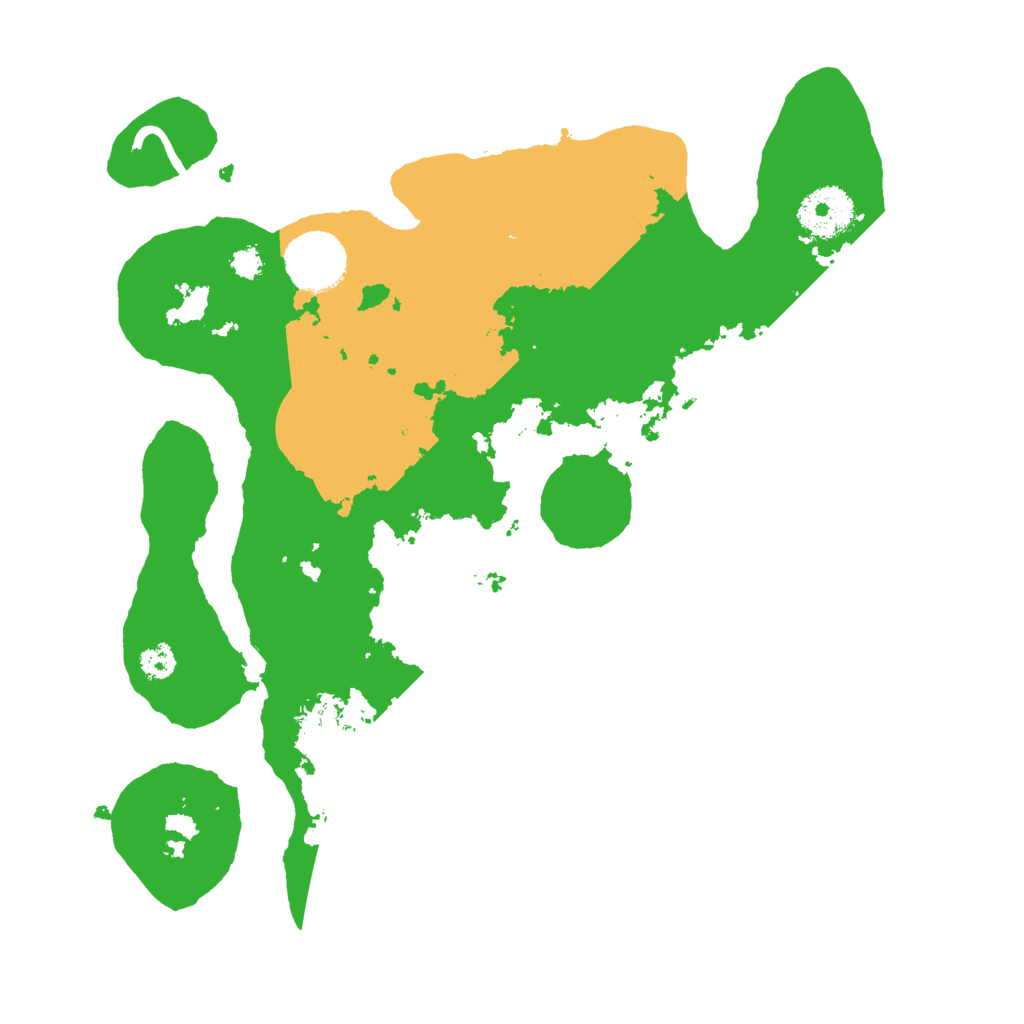 Biome Rust Map: Procedural Map, Size: 3000, Seed: 163673289