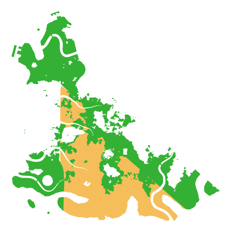 Biome Rust Map: Procedural Map, Size: 4096, Seed: 231
