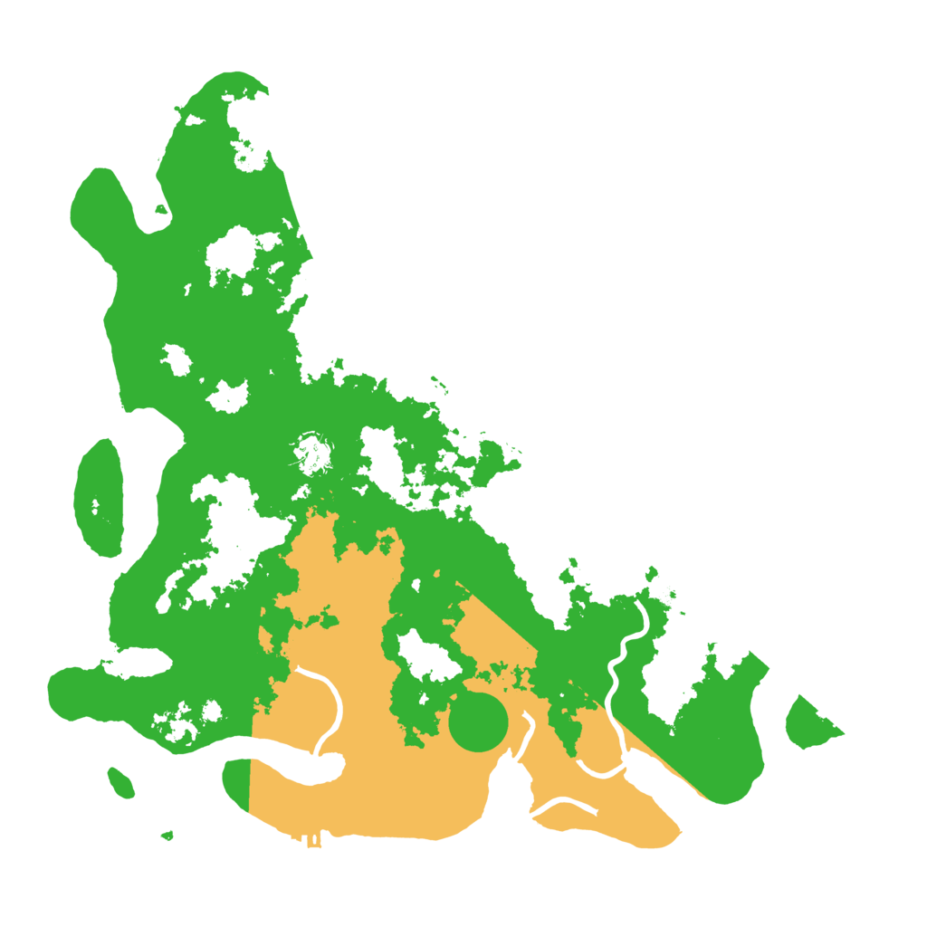 Biome Rust Map: Procedural Map, Size: 4096, Seed: 231