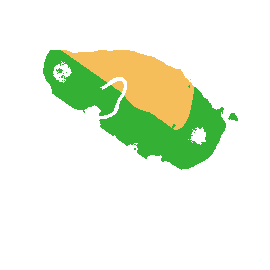 Biome Rust Map: Procedural Map, Size: 1500, Seed: 738127590