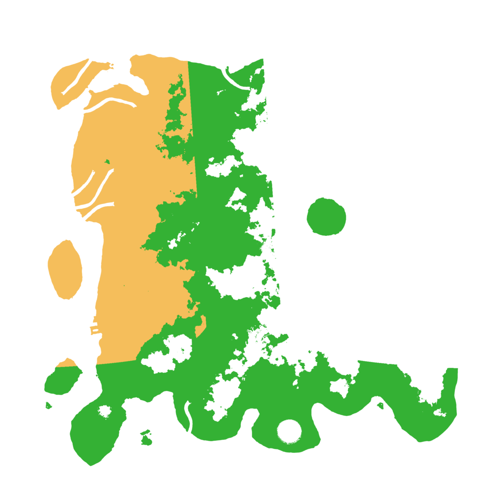 Biome Rust Map: Procedural Map, Size: 3700, Seed: 544705776
