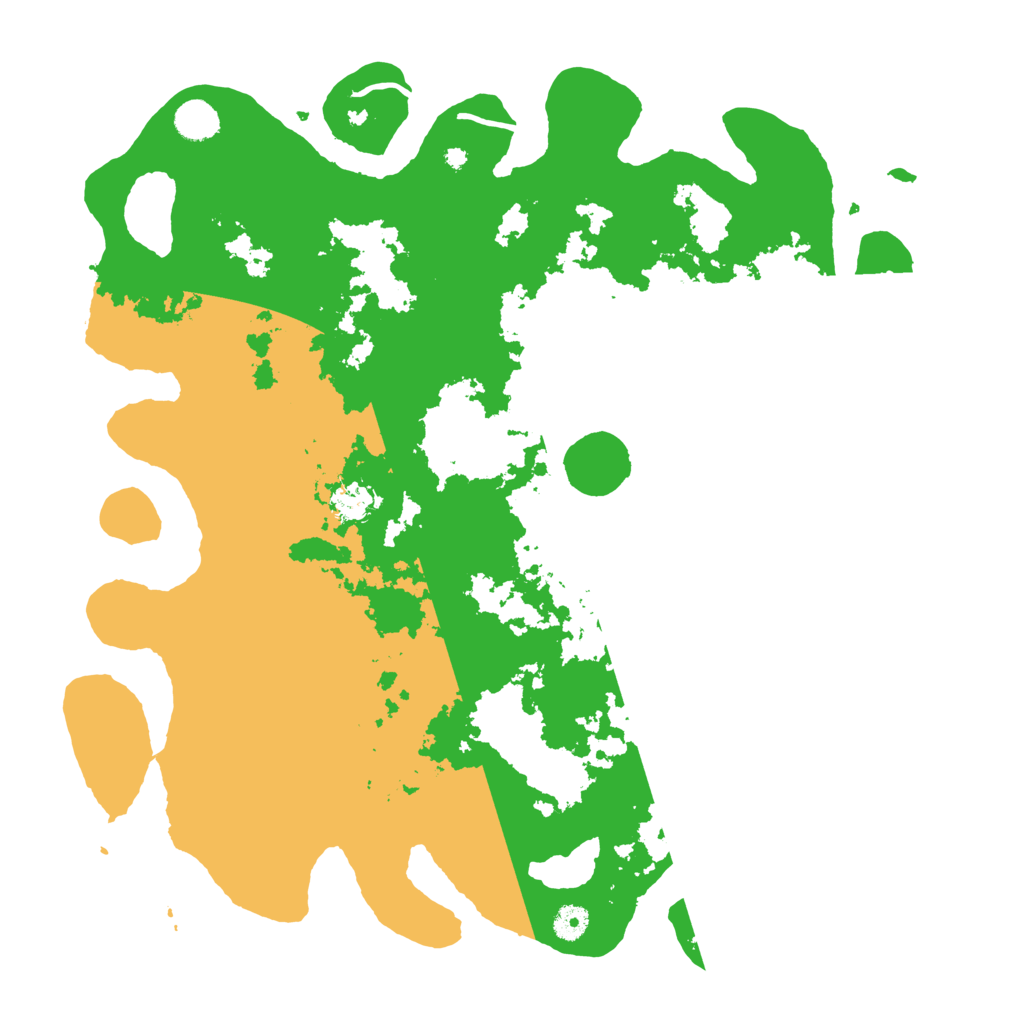 Biome Rust Map: Procedural Map, Size: 4400, Seed: 87895321