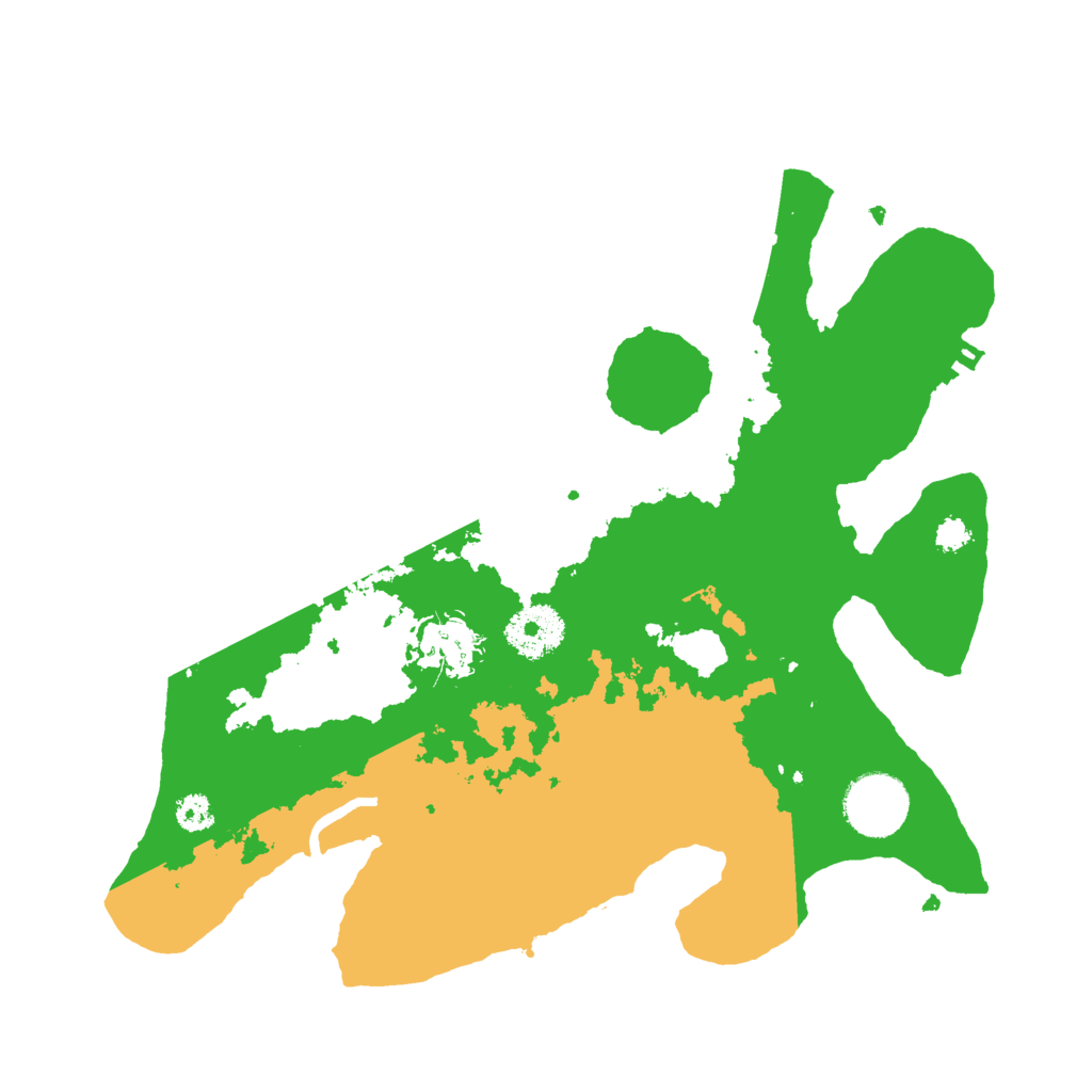 Biome Rust Map: Procedural Map, Size: 3000, Seed: 2099999694