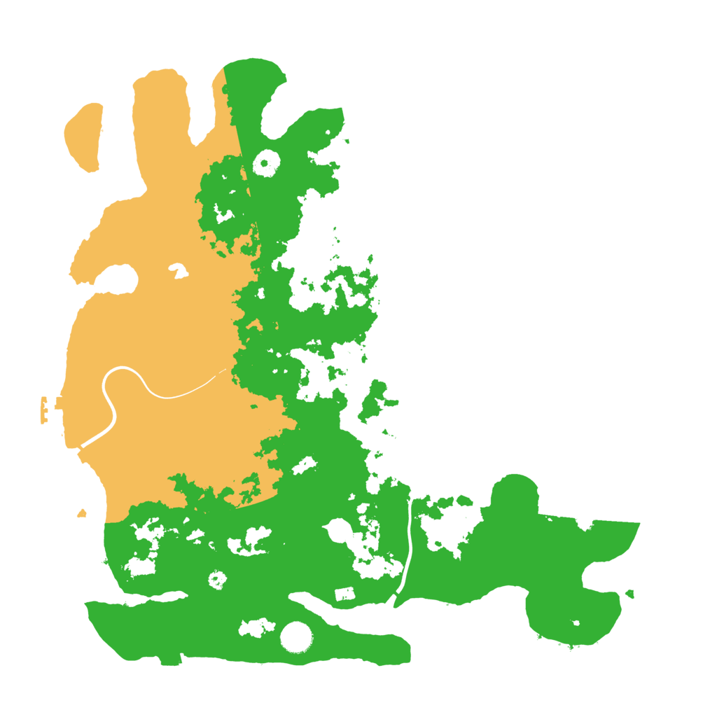 Biome Rust Map: Procedural Map, Size: 4000, Seed: 117979711