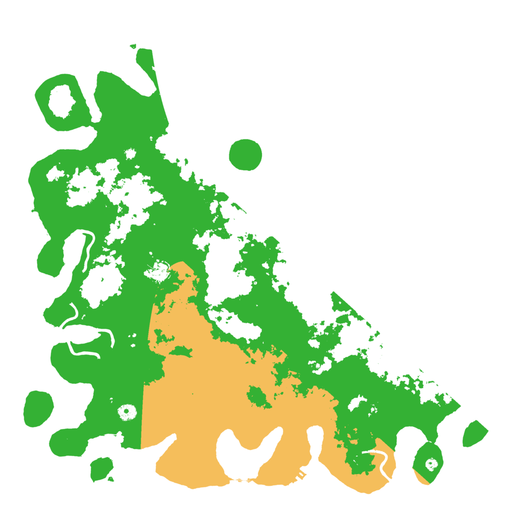 Biome Rust Map: Procedural Map, Size: 4500, Seed: 702