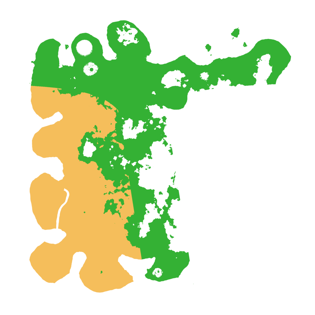 Biome Rust Map: Procedural Map, Size: 3500, Seed: 4819027