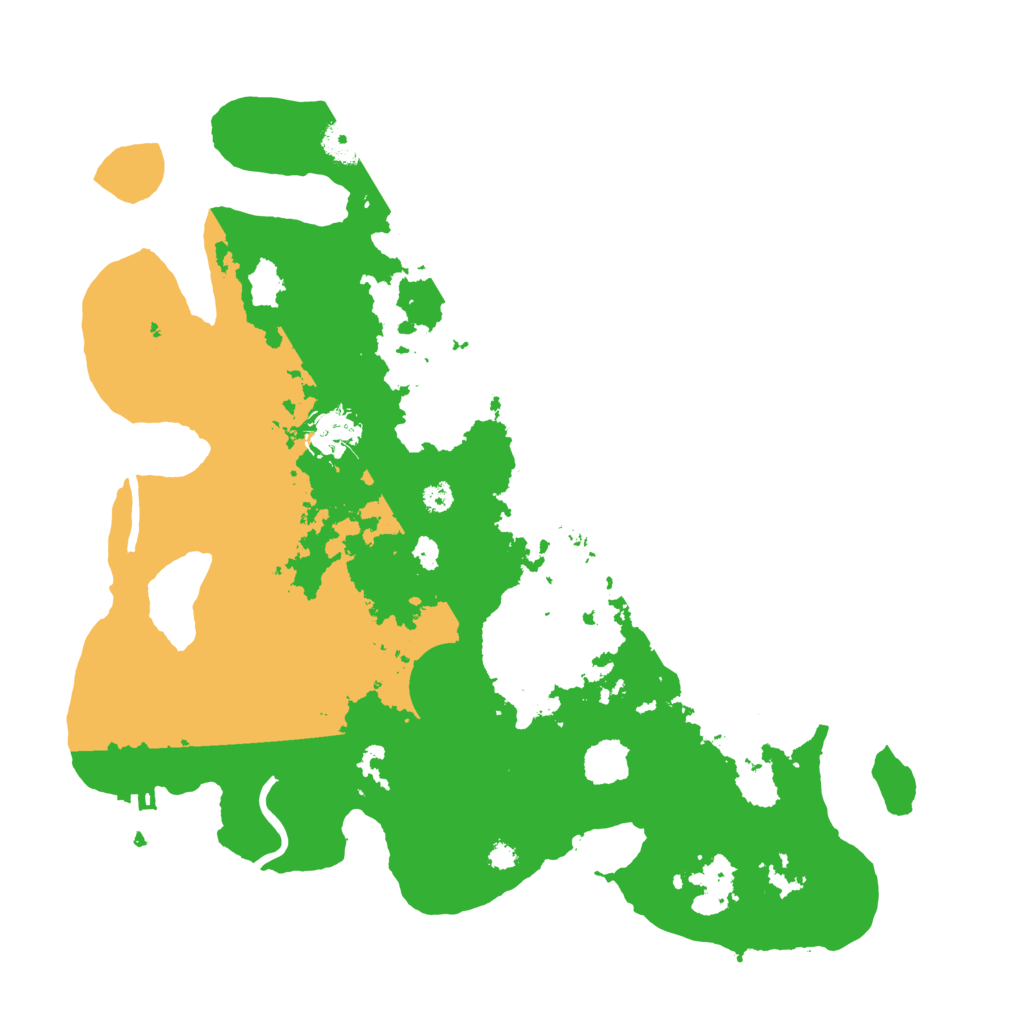 Biome Rust Map: Procedural Map, Size: 3500, Seed: 1137785066