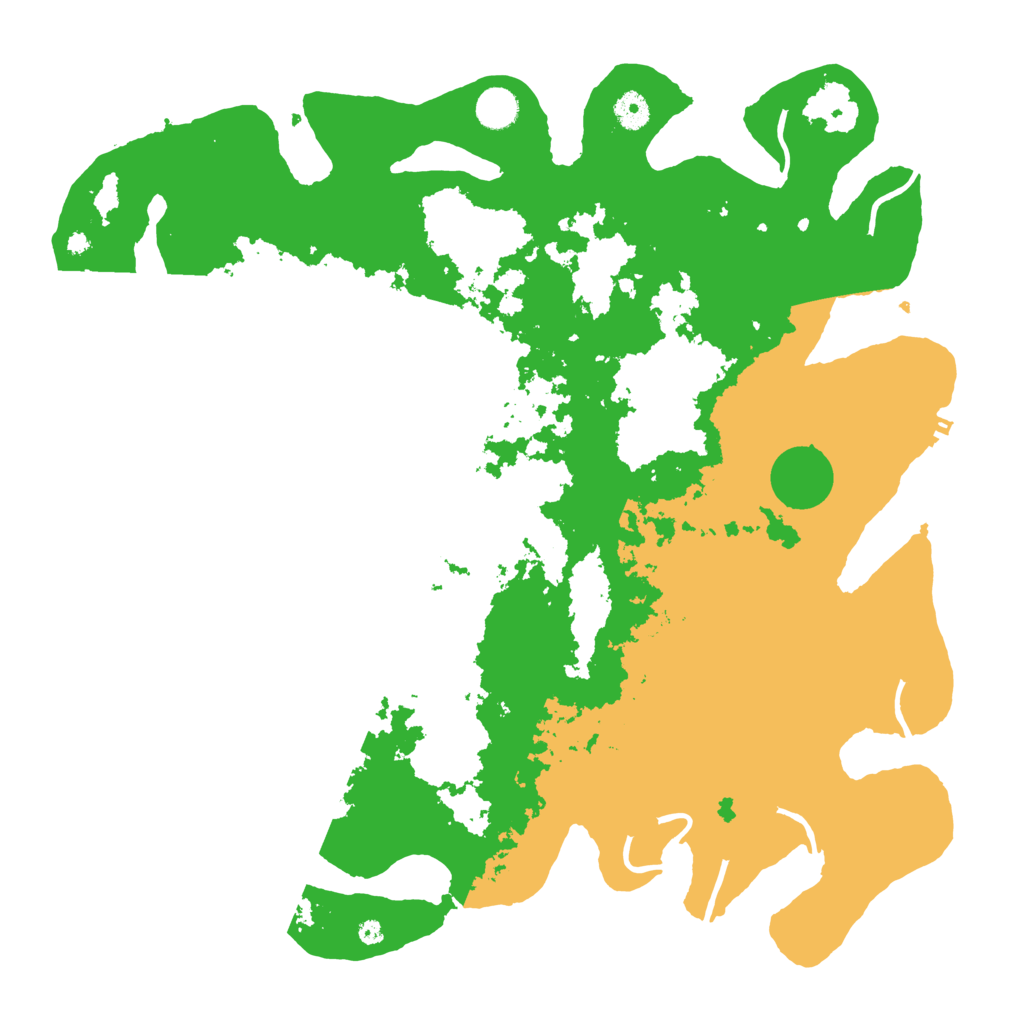 Biome Rust Map: Procedural Map, Size: 4300, Seed: 19022023