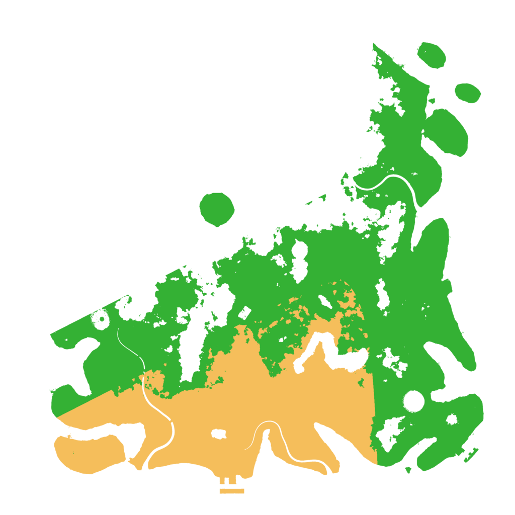 Biome Rust Map: Procedural Map, Size: 4250, Seed: 330048314