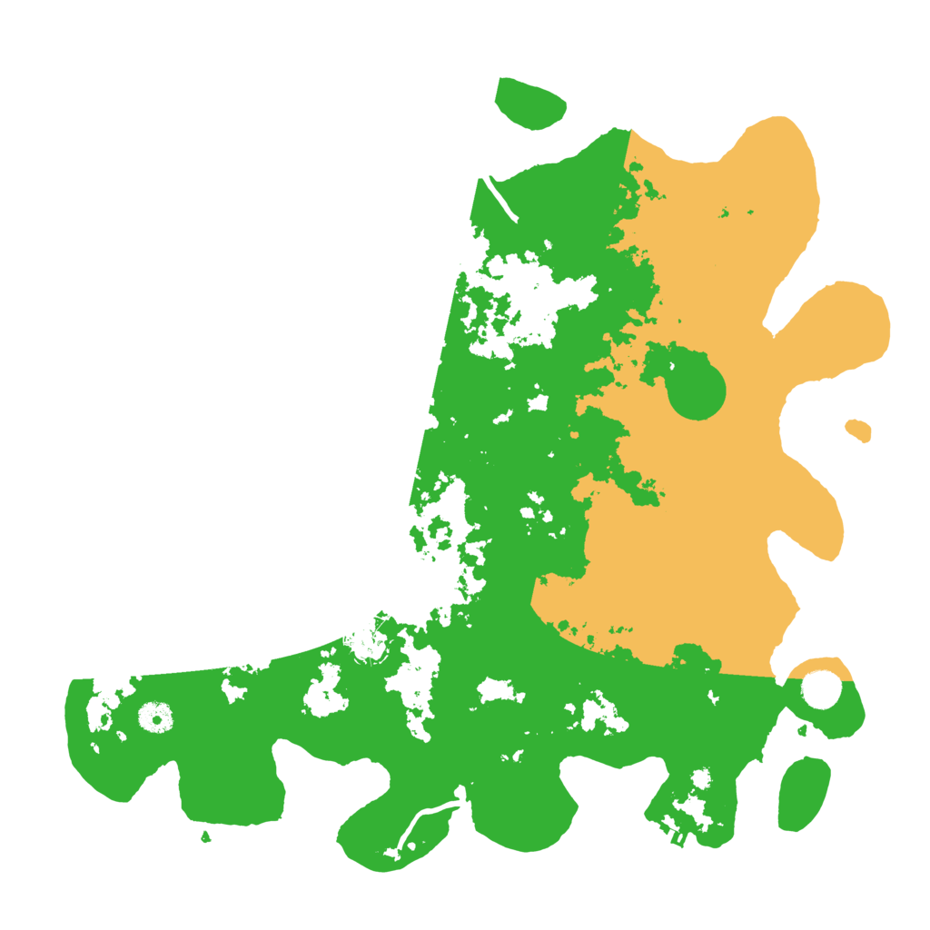Biome Rust Map: Procedural Map, Size: 4200, Seed: 8568167