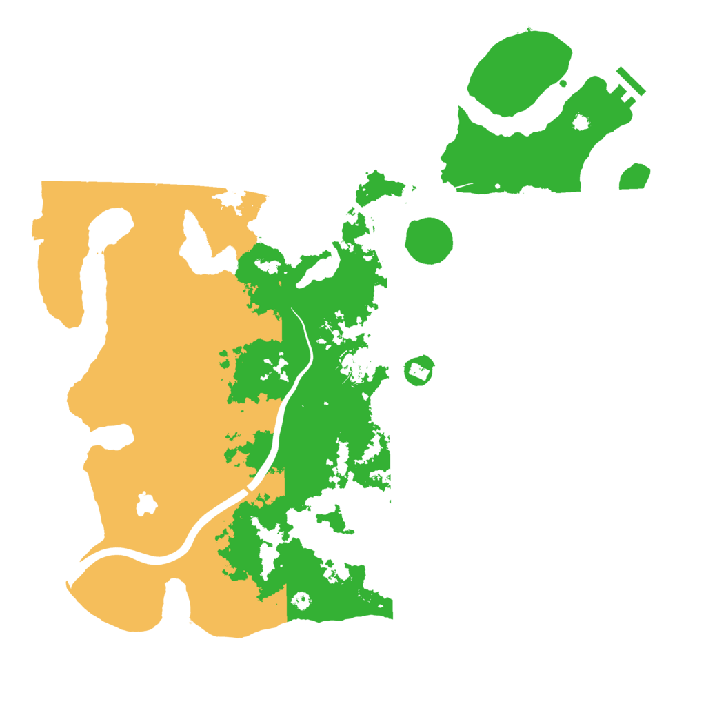Biome Rust Map: Procedural Map, Size: 4000, Seed: 1900078466