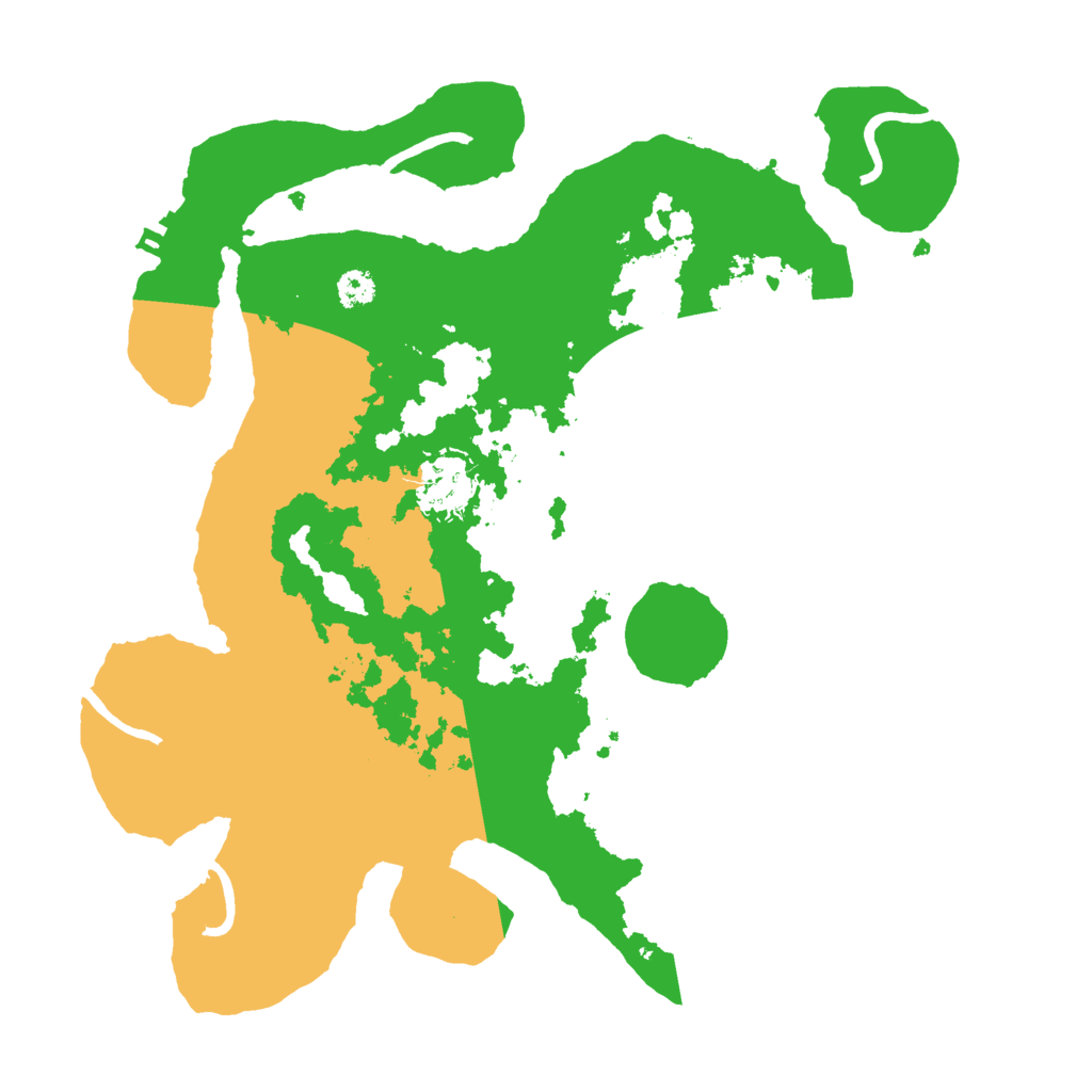 Biome Rust Map: Procedural Map, Size: 3000, Seed: 626616825