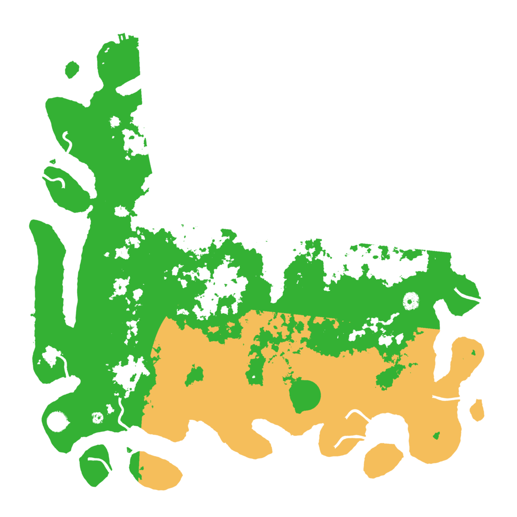 Biome Rust Map: Procedural Map, Size: 4500, Seed: 360438882