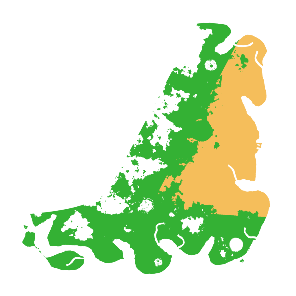 Biome Rust Map: Procedural Map, Size: 3850, Seed: 60406472