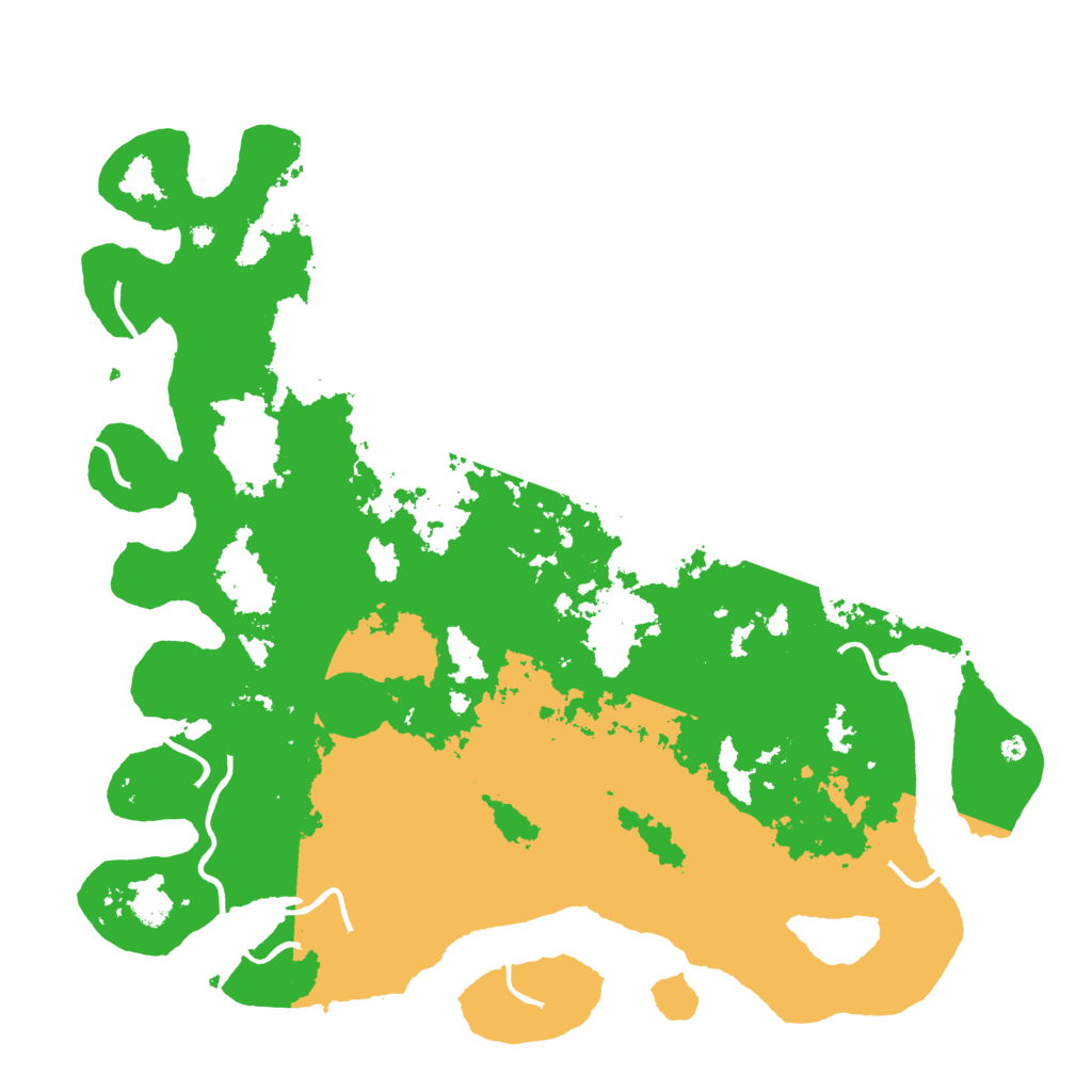 Biome Rust Map: Procedural Map, Size: 4500, Seed: 1857766830