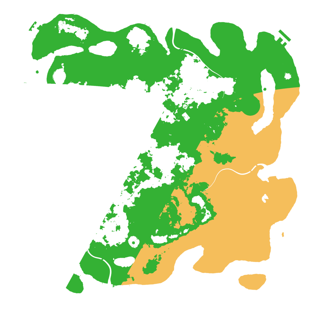 Biome Rust Map: Procedural Map, Size: 4250, Seed: 509232749