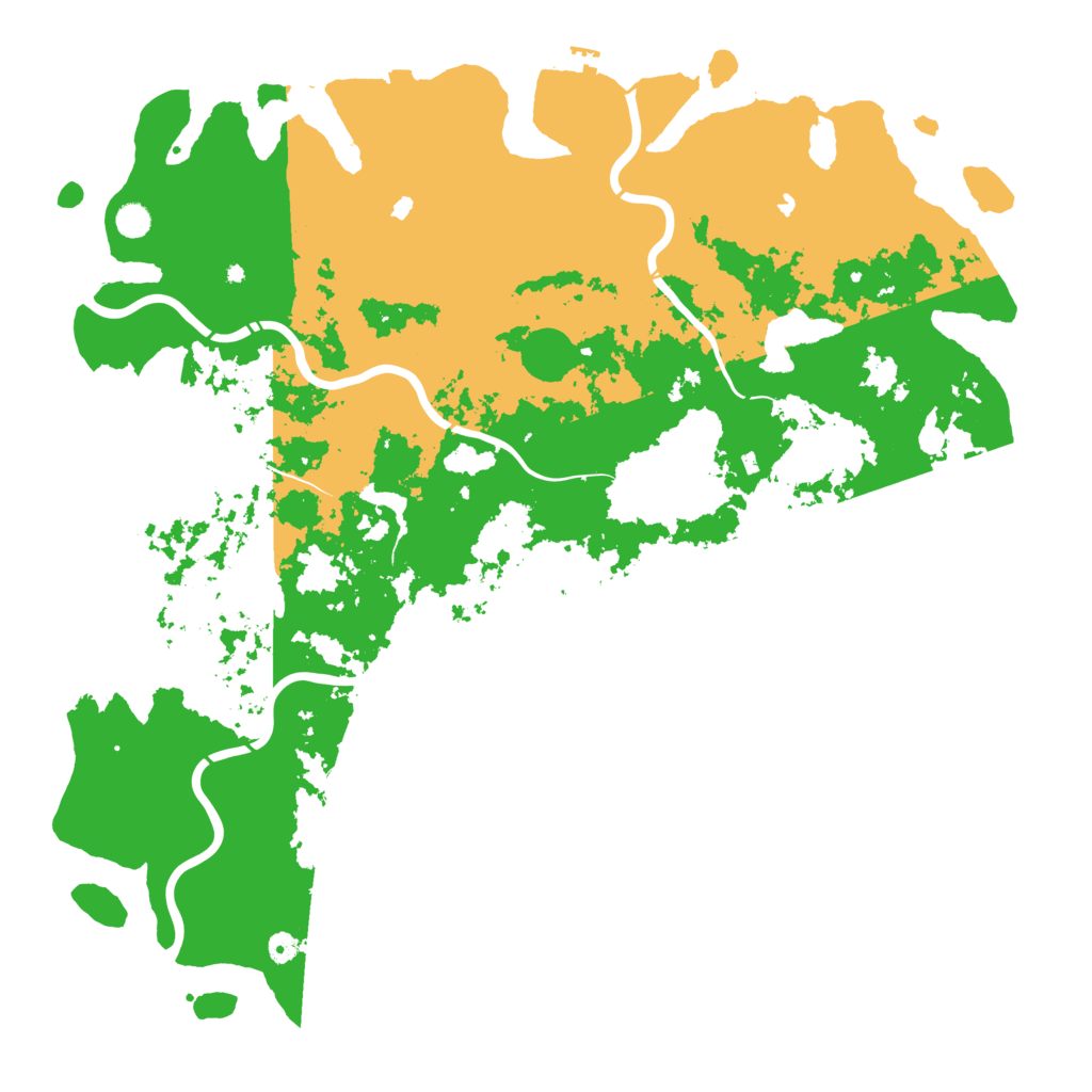 Biome Rust Map: Procedural Map, Size: 5500, Seed: 34664423