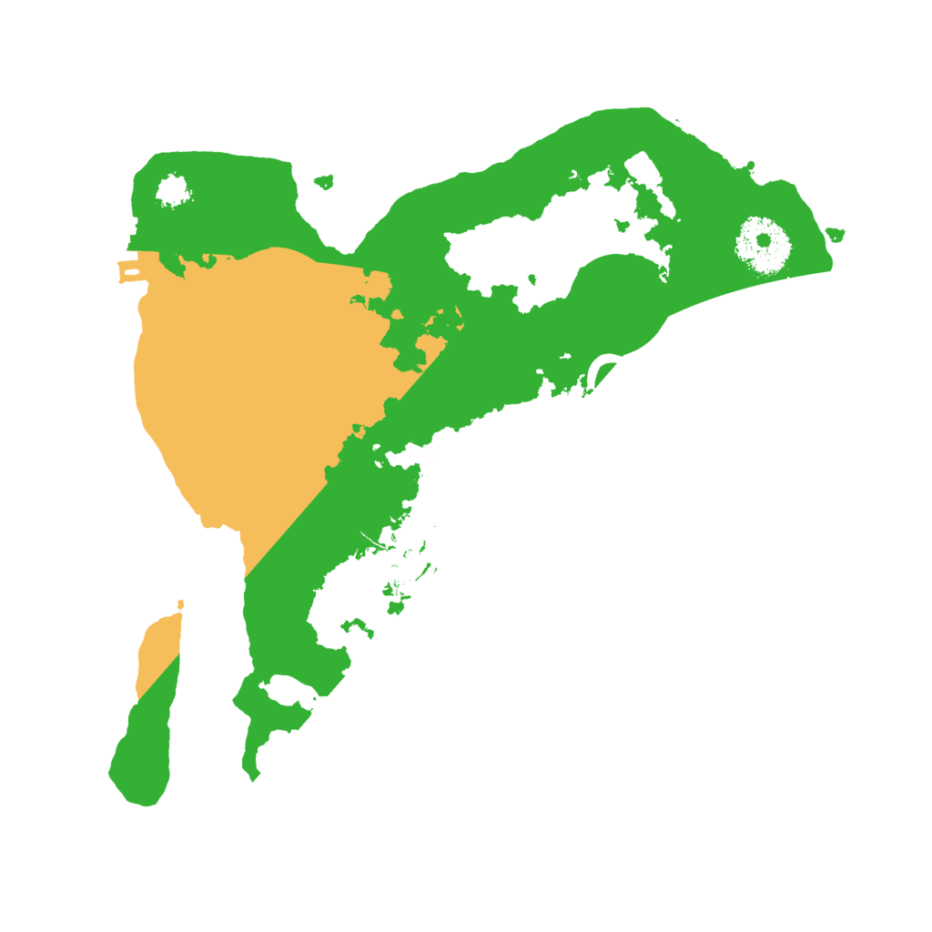Biome Rust Map: Procedural Map, Size: 2600, Seed: 1923763934