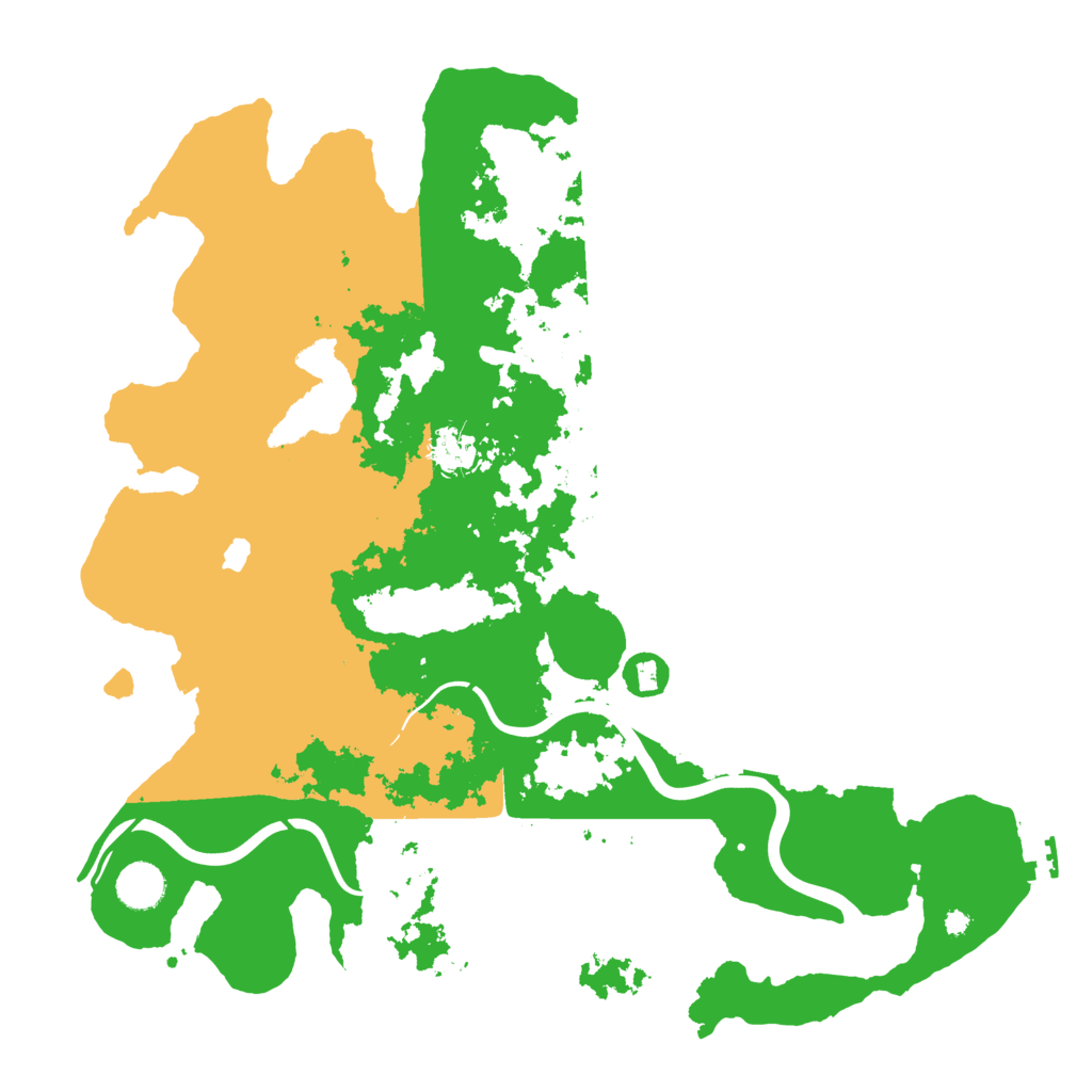 Biome Rust Map: Procedural Map, Size: 4000, Seed: 584336544
