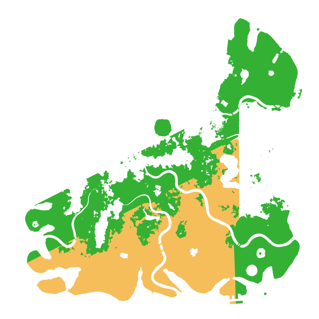 Biome Rust Map: Procedural Map, Size: 5000, Seed: 330048314