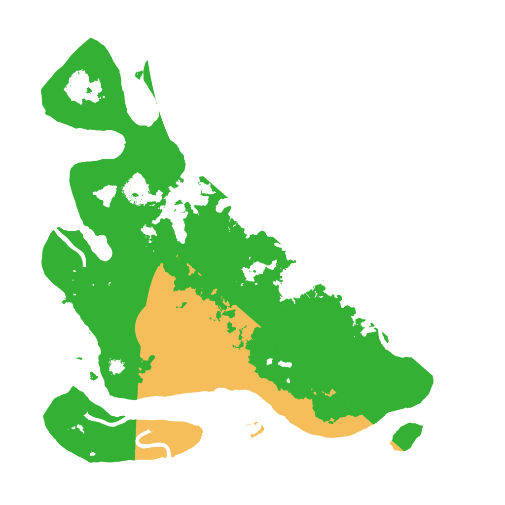 Biome Rust Map: Procedural Map, Size: 3000, Seed: 443345328
