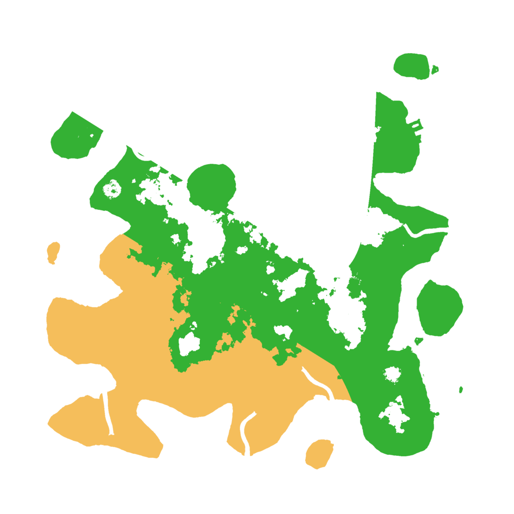 Biome Rust Map: Procedural Map, Size: 3000, Seed: 963895